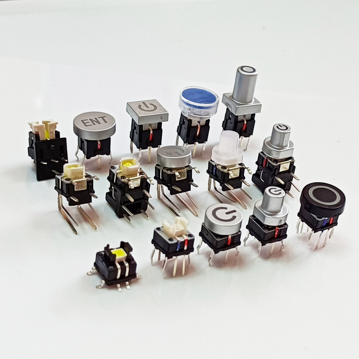 轻触开关带LED灯